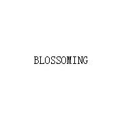 BLOSSOMING  