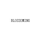 BLOSSOMING  